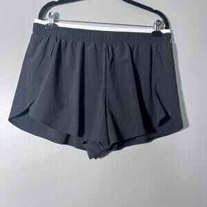 All In Motion Woven Shorts XL High Rise 3” Inseam Athletic Running Black